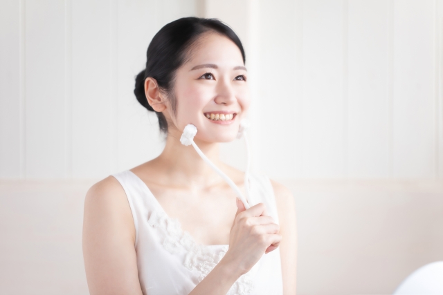 美容で悩む女性